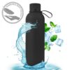 Fles, thermosfles 500 ml, roestvrij staal met SOFT TOUCH-coating zwart BD46CZ