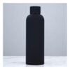 Fles, thermosfles 500 ml, roestvrij staal met SOFT TOUCH-coating zwart BD46CZ