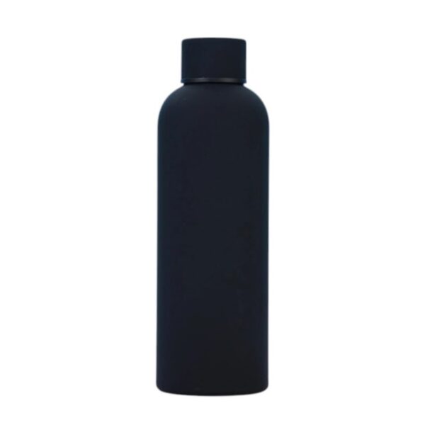 Fles, thermosfles 500 ml, roestvrij staal met SOFT TOUCH-coating zwart BD46CZ
