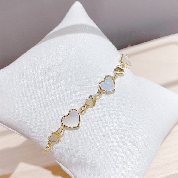 Armband van stainless steel met 14 krt goudplating BST1532