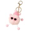 Sleutelhanger Cutie met zonnebril roze BRL336R