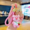 Sleutelhanger teddybeer met aardbei BRL324
