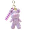 Sleutelhanger Pluche beertje violet BRL359FIO
