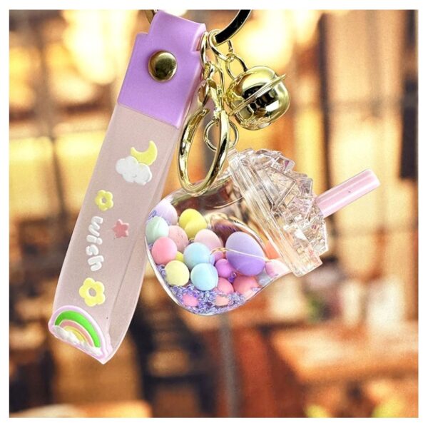 Sleutelhanger milkshake violet BRL286