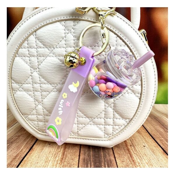 Sleutelhanger milkshake violet BRL286