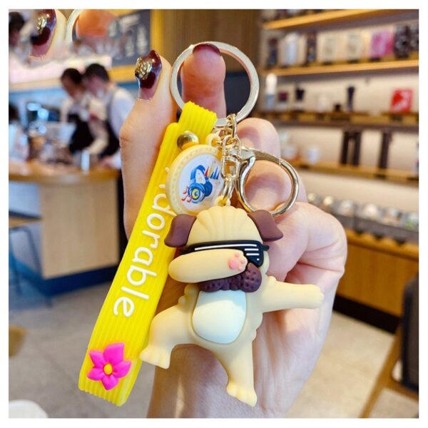 Sleutelhanger dansende pup Adorable BRL283