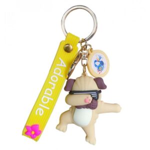 Sleutelhanger dansende pup Adorable BRL283