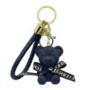 Sleutelhanger beertje met strik zwart BRL351CZ