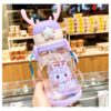 Waterfles Kinderfles met Rietje 600 ML BD30FIO