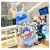 Waterfles Kinderfles met Rietje 600 ML BD30N