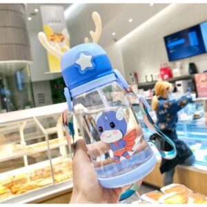 Waterfles Kinderfles met Rietje 600 ML BD30N