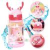 Waterfles Kinderfles met Rietje 600 ML BD30R