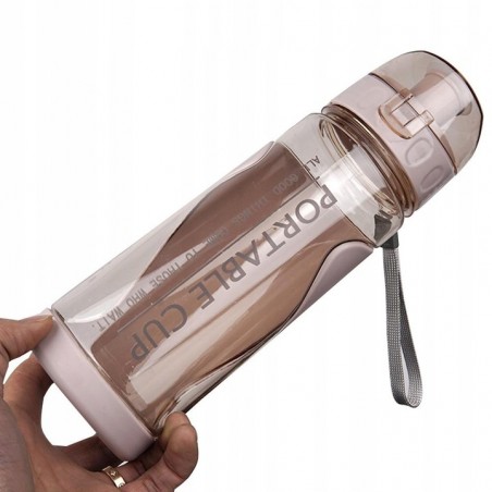 WATERFLES FITNESS FLES VOOR DE SPORTSCHOOL 600ml draagbaar klein BD02