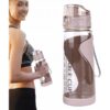 WATERFLES FITNESS FLES VOOR DE SPORTSCHOOL 600ml draagbaar klein BD02