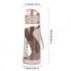 WATERFLES FITNESS FLES VOOR DE SPORTSCHOOL 600ml draagbaar klein BD02