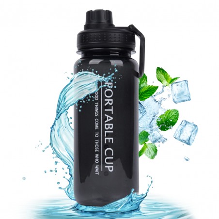 WATERFLES FITNESS FLES VOOR DE SPORTSCHOOL 600ml draagbaar klein BD04