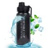 WATERFLES FITNESS FLES VOOR DE SPORTSCHOOL 600ml draagbaar klein BD04