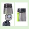 WATERFLES FITNESS FLES VOOR DE SPORTSCHOOL 800ml draagbaar BD45