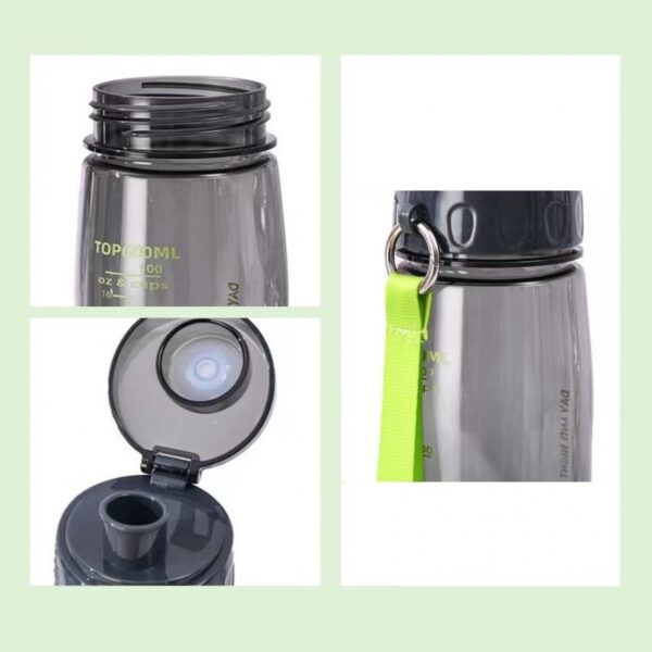 WATERFLES FITNESS FLES VOOR DE SPORTSCHOOL 800ml draagbaar BD45