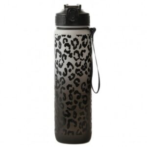 Waterfles, fles PANTERKA 1L ombre wit met zwart BD43WZ1
