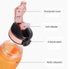 Waterfles, fles PANTHER 1L ombre paars met oranje BD43WZ2