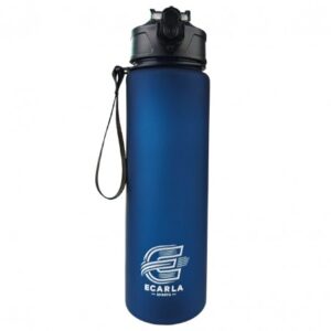 Waterfles, sportfles mat 750 ml marineblauw ECARLA SPORTS BD51
