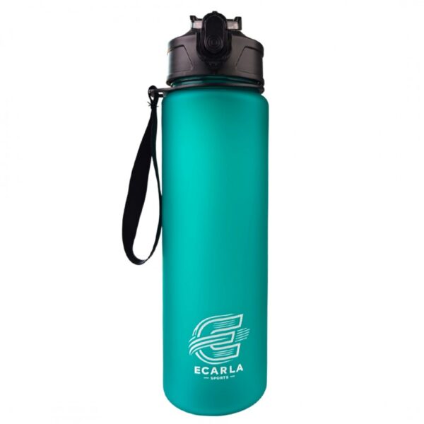 Waterfles, sportfles mat 750ML turquoise SUPER SPORT BD50
