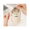 GROTE THERMISCHE BEKER met rietje 480 ml AFSLUITBARE THERMISCHE BEKER KOFFIEKOP 17BR