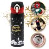THERMISCHE BEKER, FLES 500ML KERST WINTER THERMISCHE FLES zwart BD39CZ