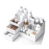 Organizer na kosmetyki biały 25,5x15,5x11,5 cm CB15B