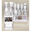Organizer na kosmetyki biały 25,5x15,5x11,5 cm CB15B