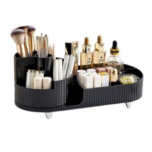 Organizer voor cosmetica en kwasten roterend zwart CB56CZ