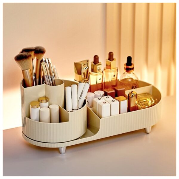 Organizer voor cosmetica en kwasten roterend crème CB56K