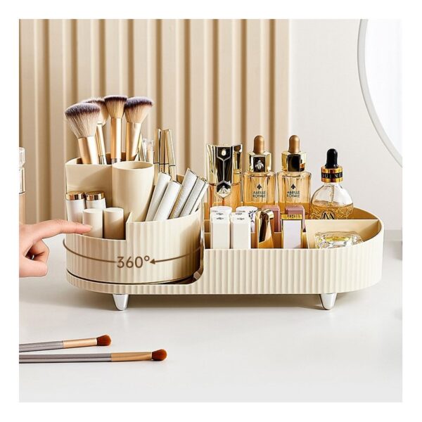 Organizer voor cosmetica en kwasten roterend crème CB56K