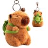 Sleutelhanger capybara met schildpadrugzak BRL361