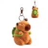 Sleutelhanger capybara met schildpadrugzak 3