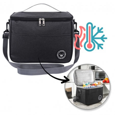 Thermische tas voor het vervoeren van eten LUNCHBOX 29x20x21cm KP04CZ