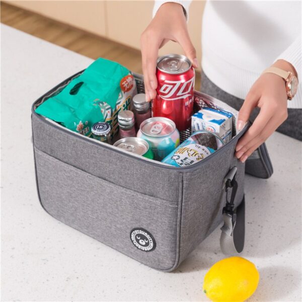 Thermische tas voor het vervoeren van eten LUNCHBOX 29x20x21cm KP04CZ