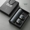 DE THERMOSSET MET 3 MOKKEN, cadeauverpakking, 500 ml grijs BD24SZ